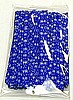 SNOWFLAKES ON BLUE 4 Inch Twistie Bag Ties (Qty 100)